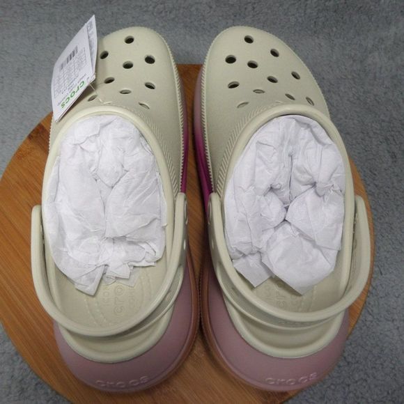 Crocs Mega Crush Classic Platform Clogs Woman's Size 9, 10 Comfort Shoes - Picture 5 of 8